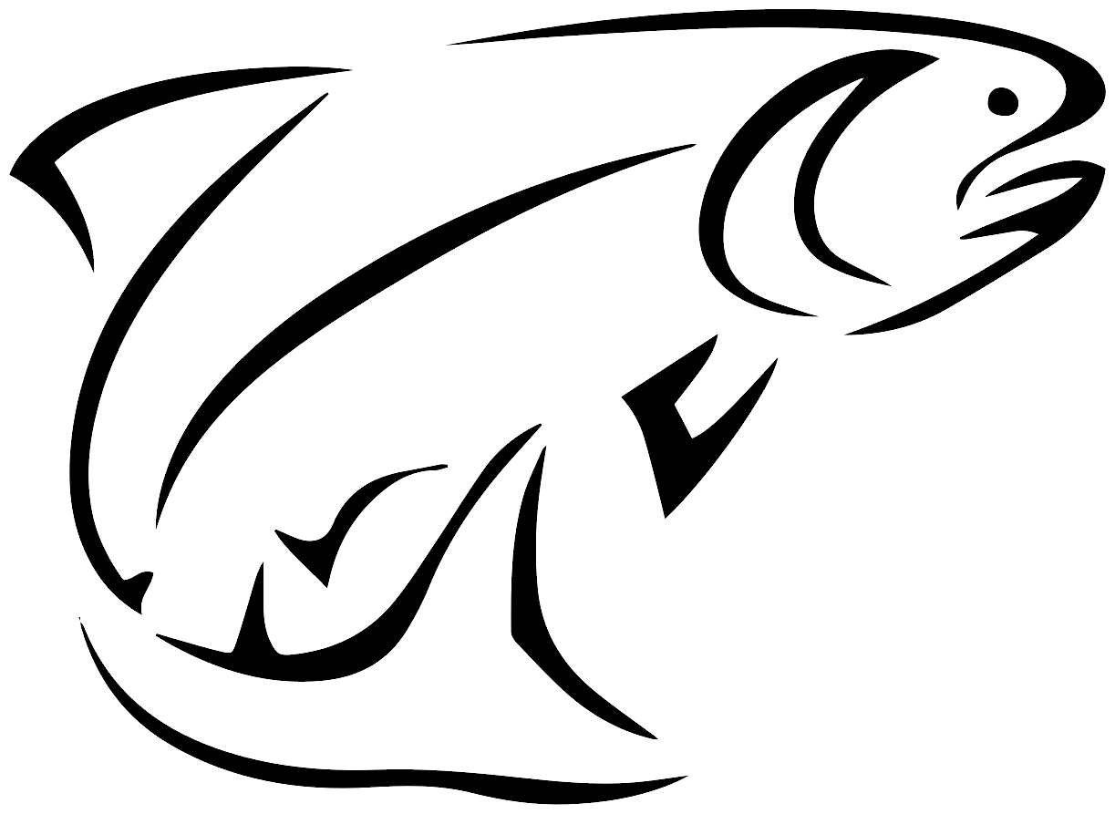 Woodlands Fishery fish logo